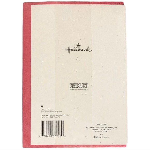 Hallmark 6th Birthday Greeting Card for Girl (Belle Snoopy/Peanuts) - Picture 3 of 3